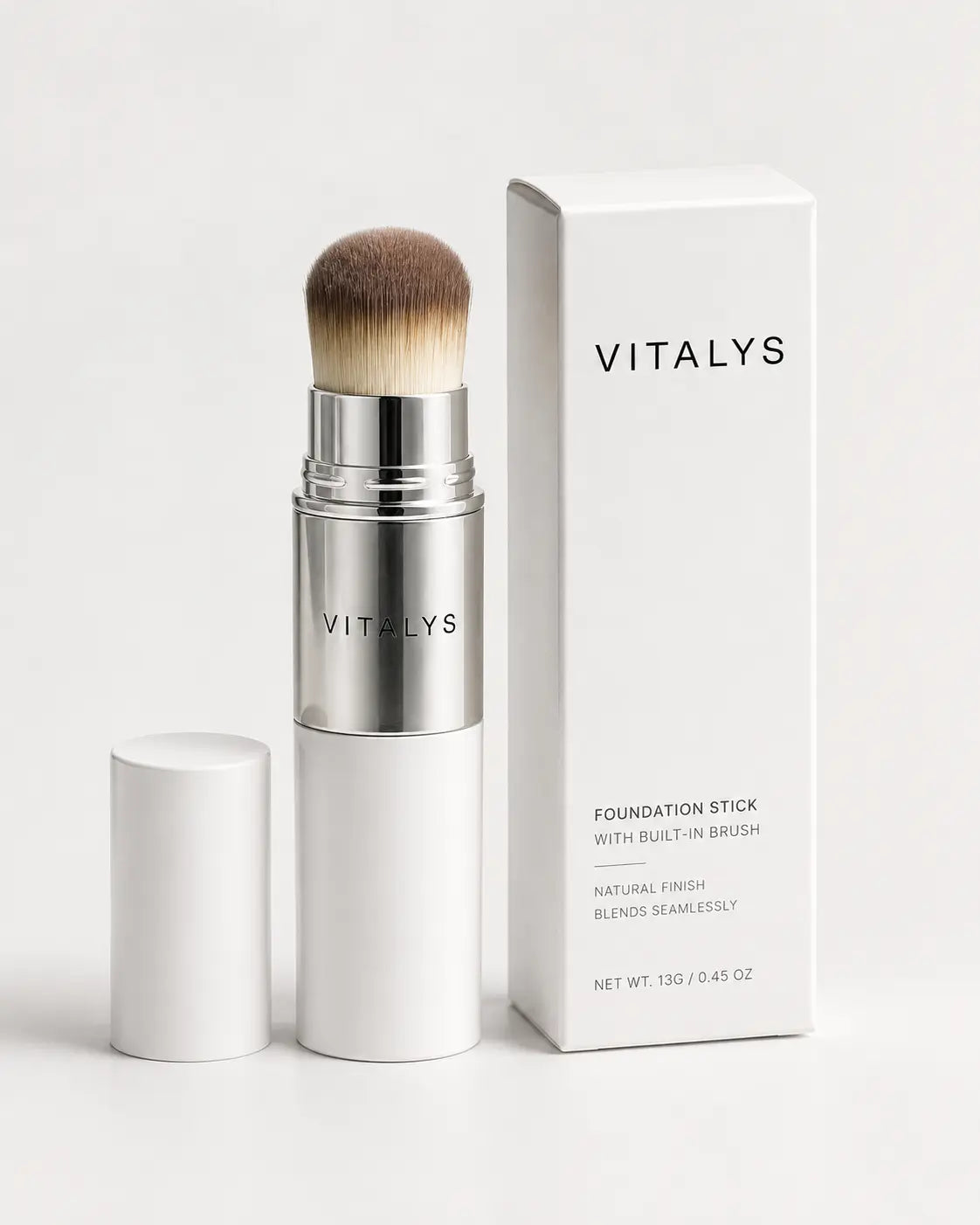 Vitalys | Smart Foundation Stick – Built-In Brush & Adaptive Pigments – SkinMatch™