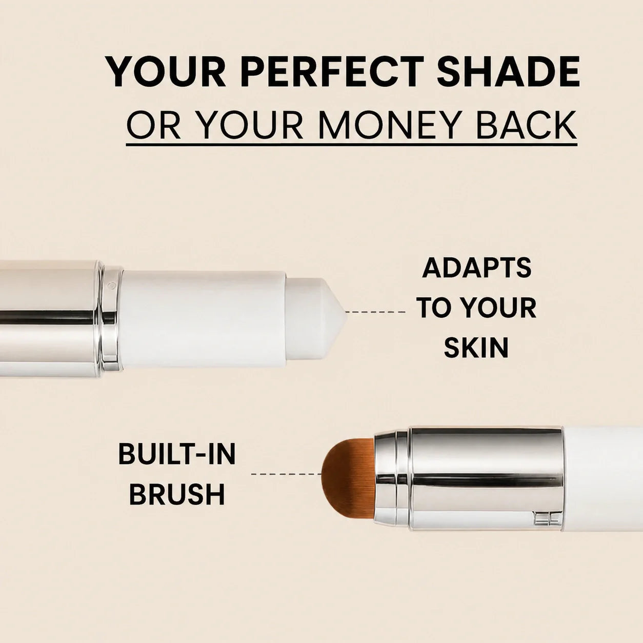 Vitalys| Intelligent Makeup base – Built-In Brush & Adaptive Pigments – SkinMatch™